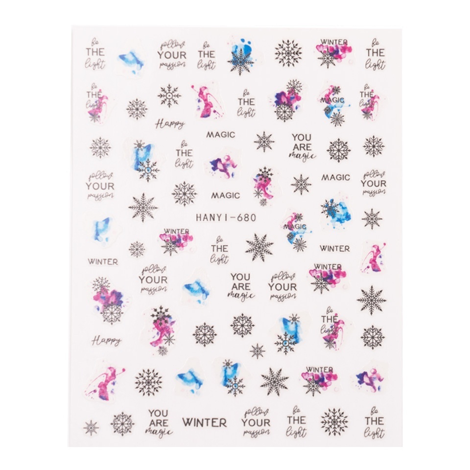 Abtibild Unghii SensoPRO Milano - Crystal Flakes