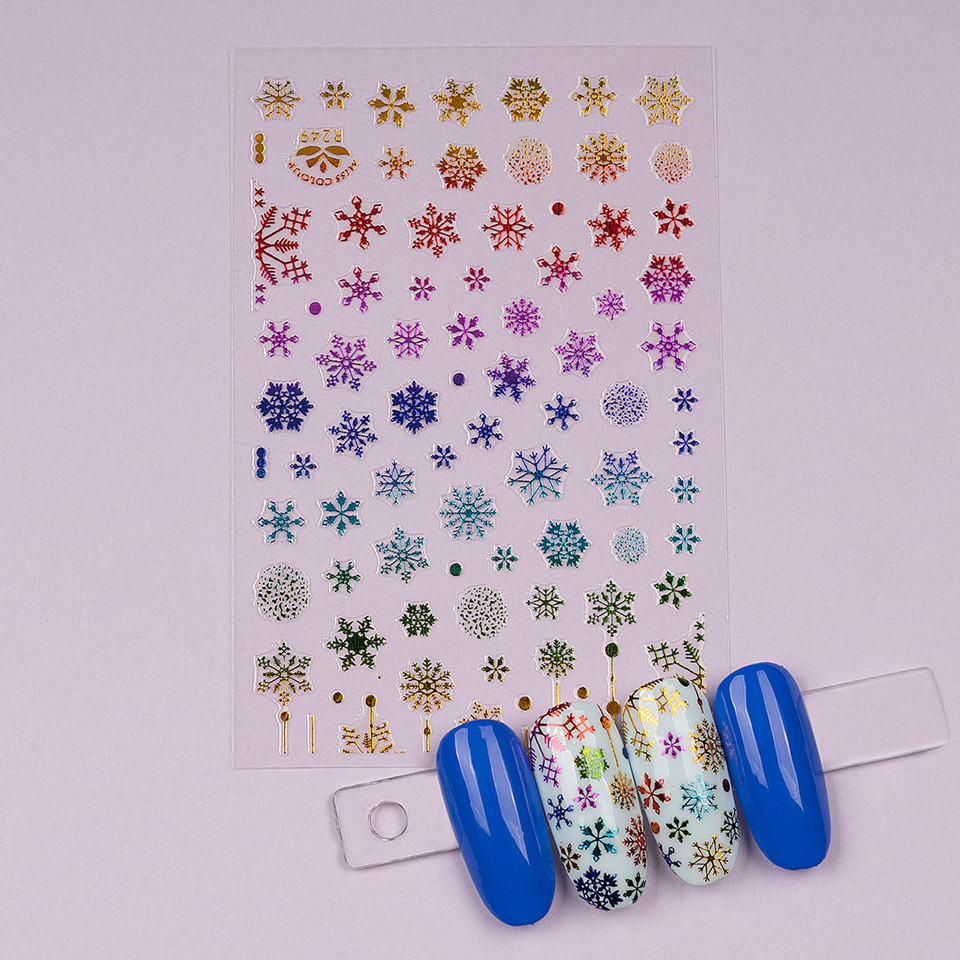 Abtibild Unghii SensoPRO Milano, Snowflake Dance R249 Abtibild imagine noua