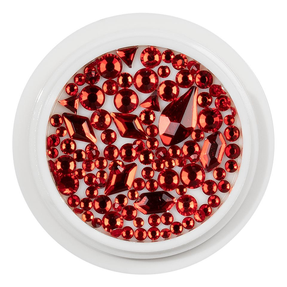 Cristale Unghii LUXORISE, Rubin Red Art