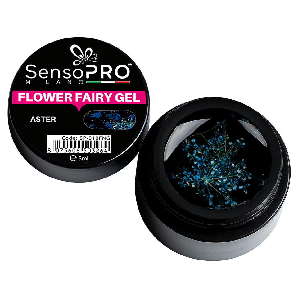 Flower Fairy Gel UV SensoPRO Italia - Aster, 5ml