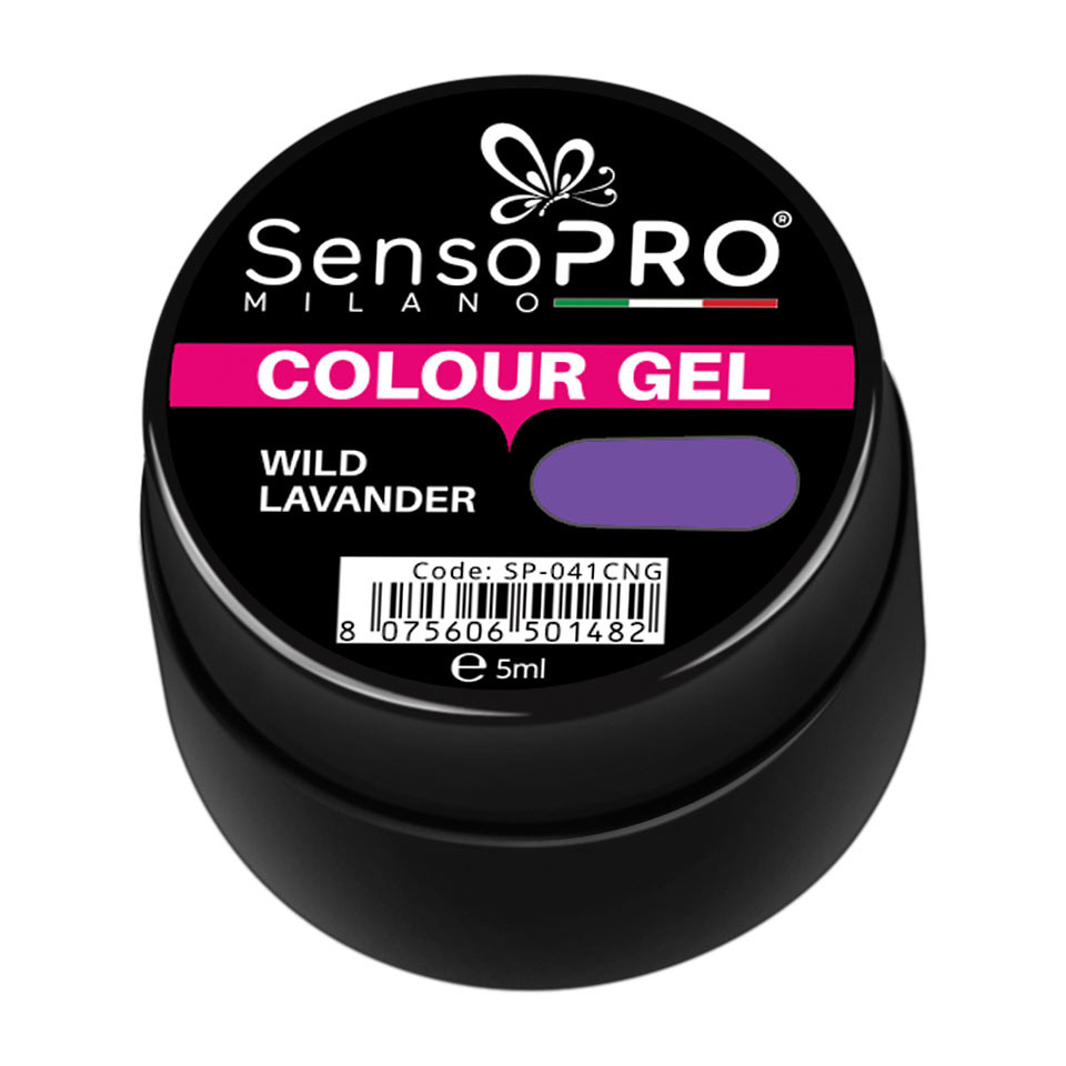 Gel UV Colorat Wild Lavander 5ml, SensoPRO Milano