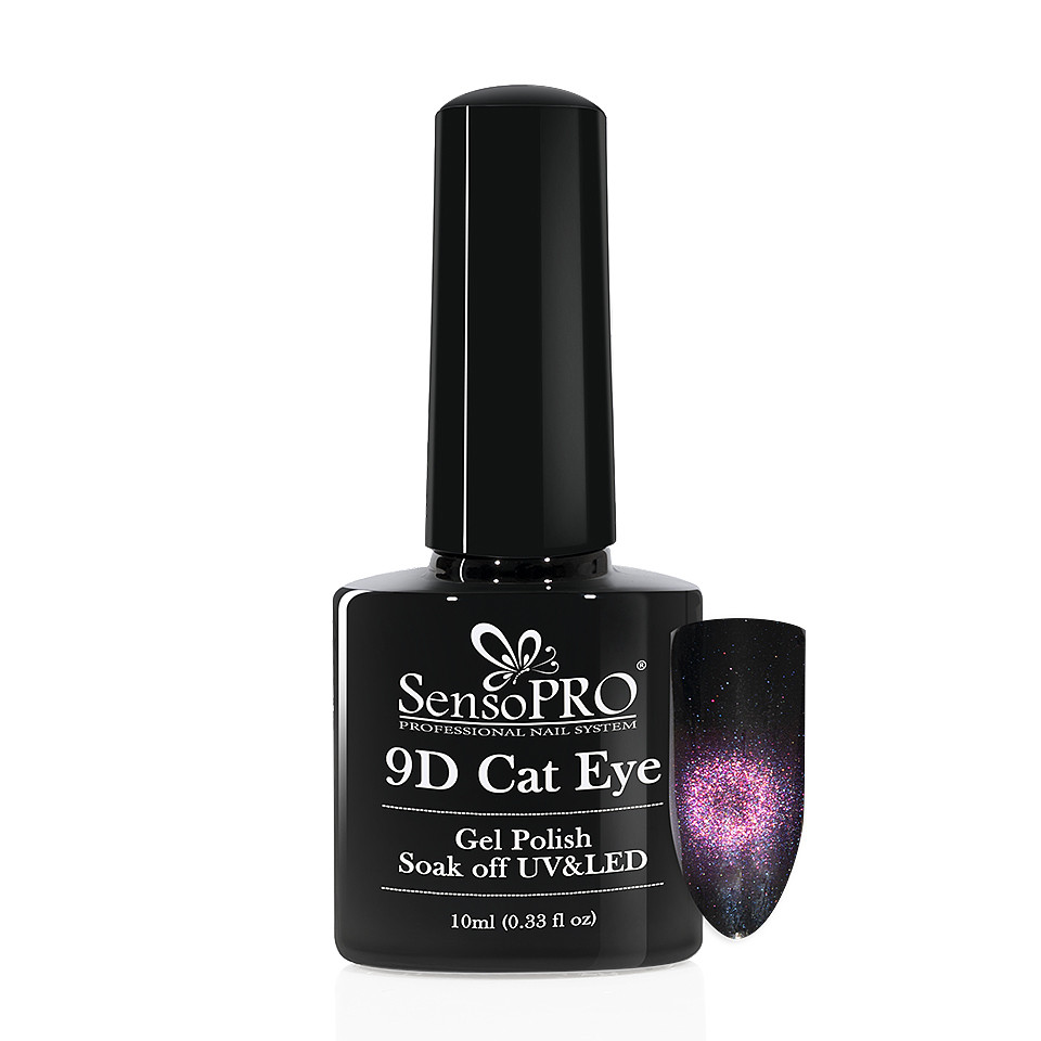 Oja Semipermanenta 9D Cat Eye #22 Volantis – SensoPRO 10 ml kitunghii.ro imagine