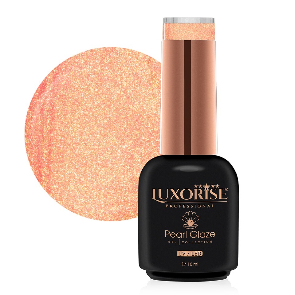 Oja Semipermanenta LUXORISE Pearl Glaze - Opal Fire, 10ml