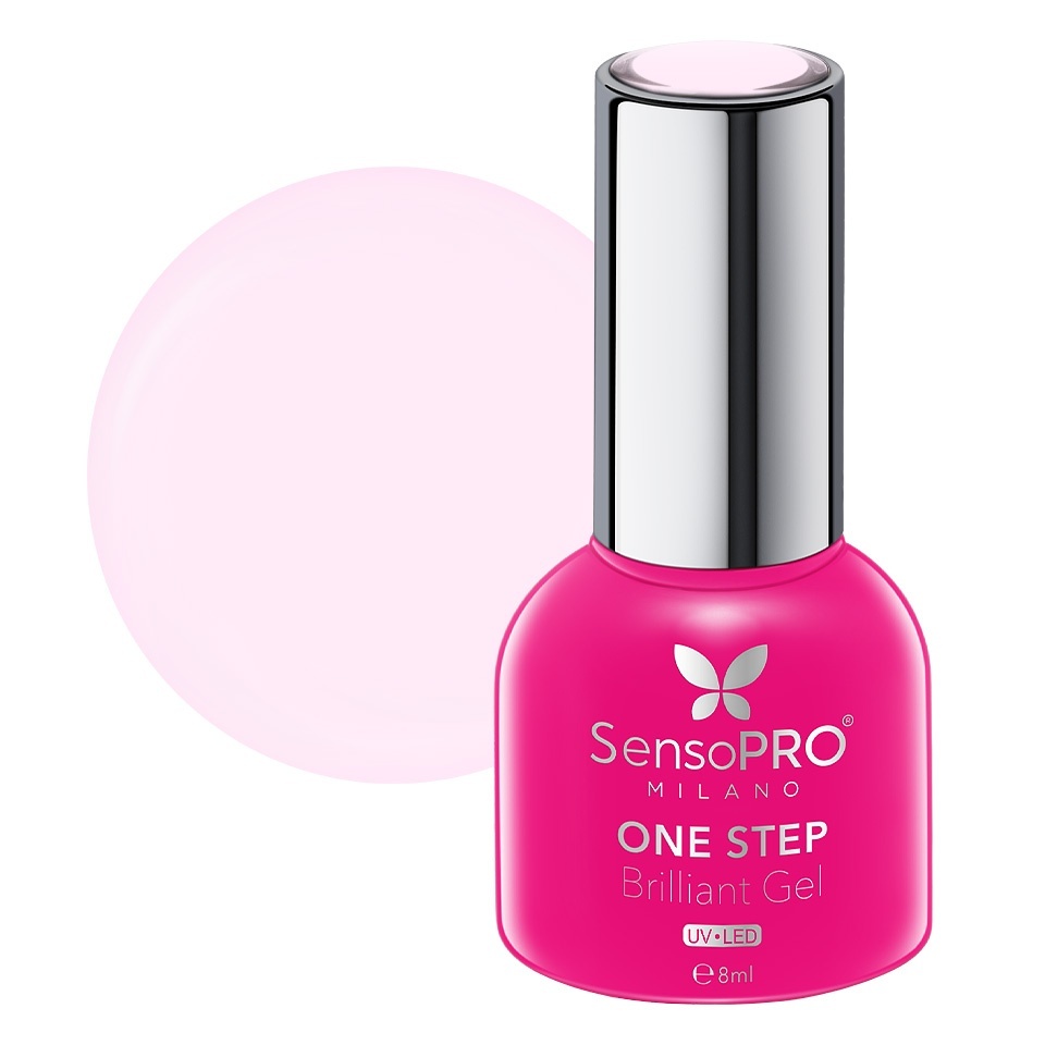Oja Semipermanenta One Step Brilliant Gel SensoPRO Milano 8ml, Angel Energy #60