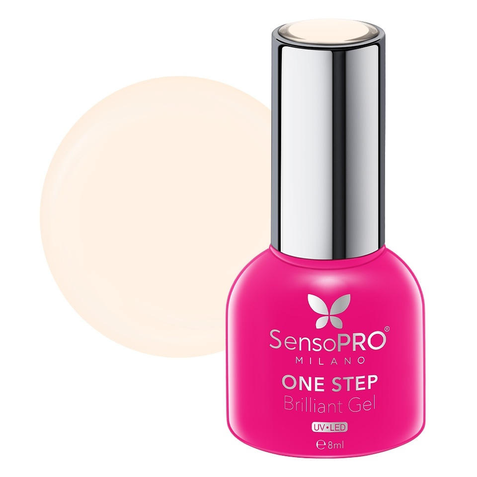 Oja Semipermanenta One Step Brilliant Gel SensoPRO Milano 8ml, Crazy Innocence #29 – Oja One Step SensoPRO 8ml SensoPRO Milano