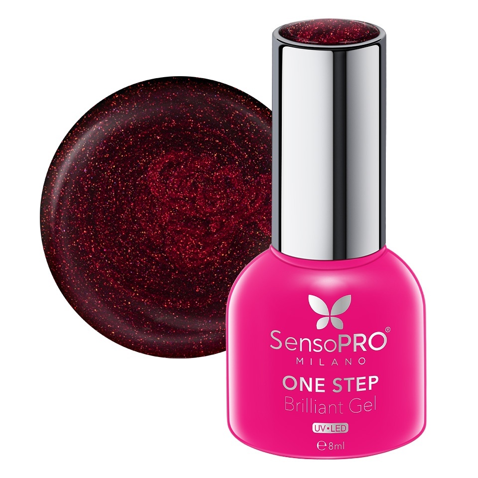 Oja Semipermanenta One Step Brilliant Gel SensoPRO Milano 8ml, Crush Baby #91 – Oja One Step SensoPRO 8ml SensoPRO Milano