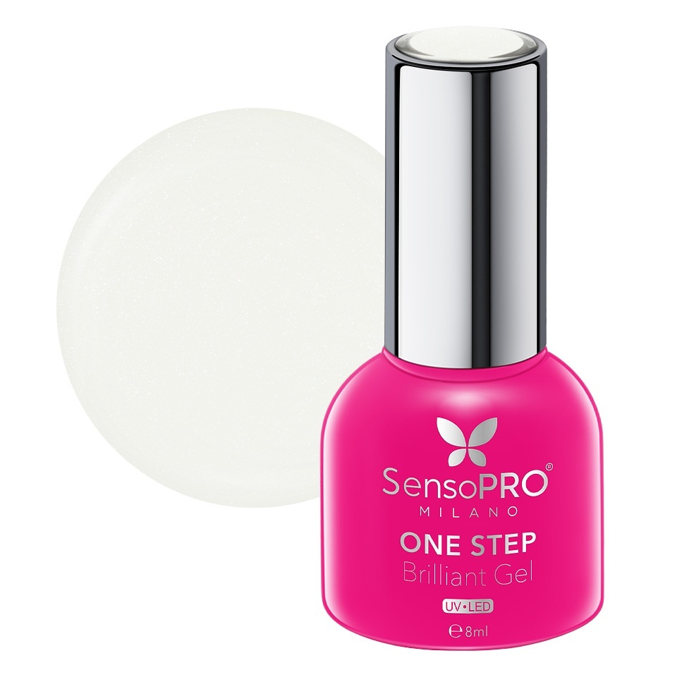 Oja Semipermanenta One Step Brilliant Gel SensoPRO Milano 8ml, Pearl Paradise #71