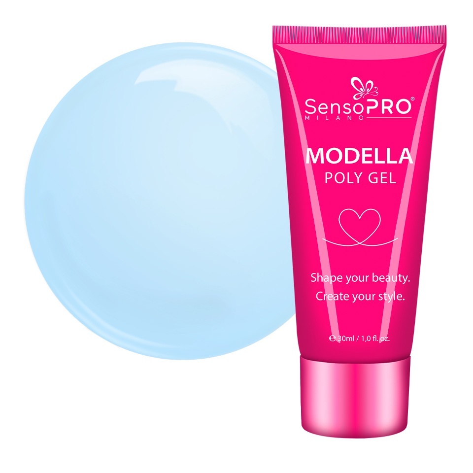 Polygel MODELLA SensoPRO Milano - Sky Whisper, 30ml