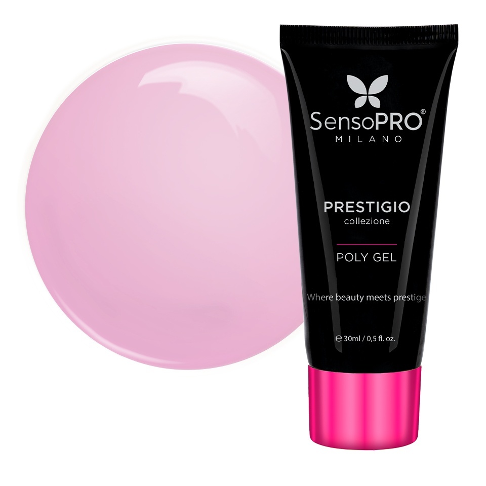 Polygel PRESTIGIO SensoPRO Milano - Desert Blush, 30ml