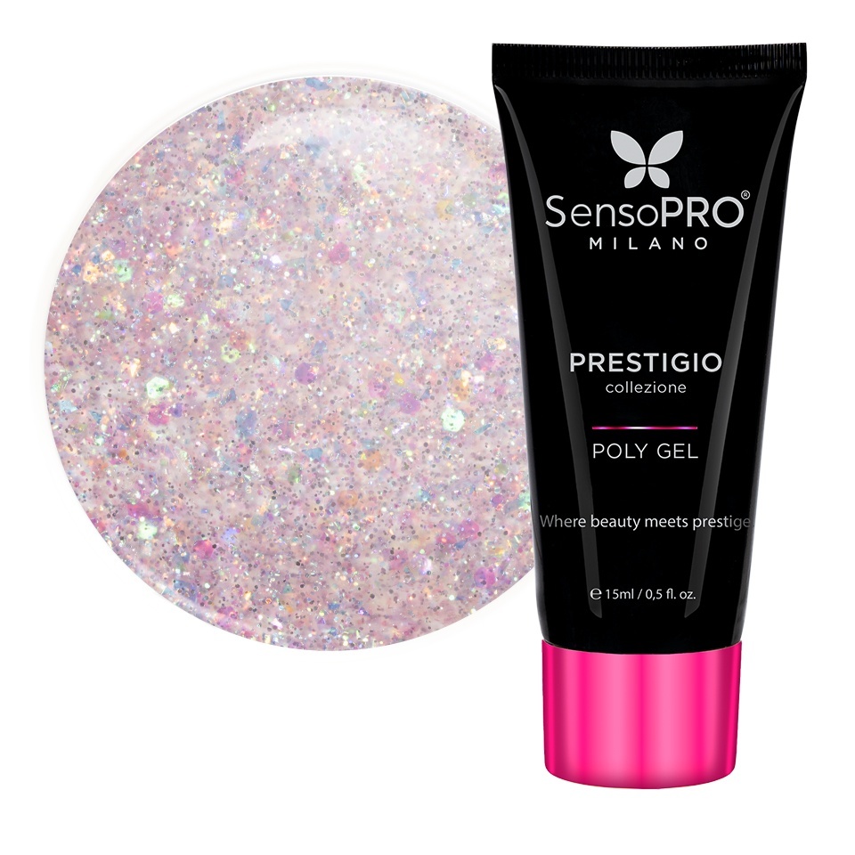 Polygel PRESTIGIO SensoPRO Milano - Fairy Intrigue, 15ml – Polygel - PRESTIGIO SensoPRO Milano