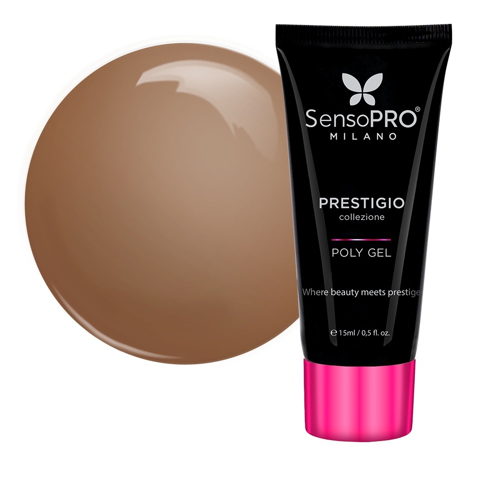 Polygel PRESTIGIO SensoPRO Milano - Nude Confession, 15ml – Polygel - PRESTIGIO SensoPRO Milano Nude