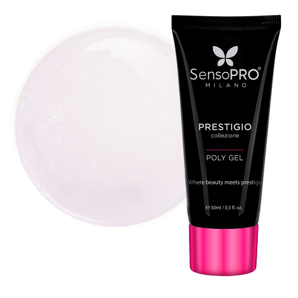 Polygel PRESTIGIO SensoPRO Milano – Rose Flirt, 30ml Polygel - PRESTIGIO kitunghii.ro