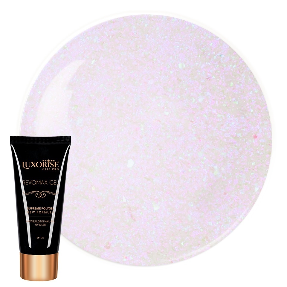 Polygel REVOMAX GEL LUXORISE Crystal Dream, 15ml