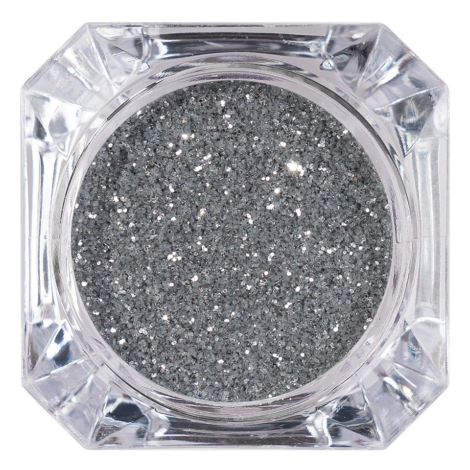 Sclipici Glitter Unghii Pulbere LUXORISE, Argintiu #44 kitunghii.ro imagine pret reduceri