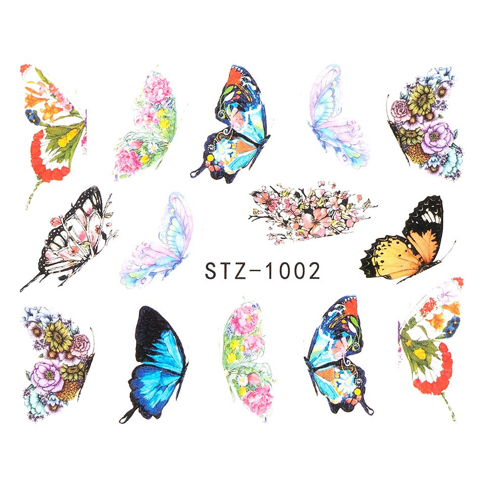 Tatuaj Unghii LUXORISE Butterfly Wings, STZ-1002 kitunghii.ro imagine