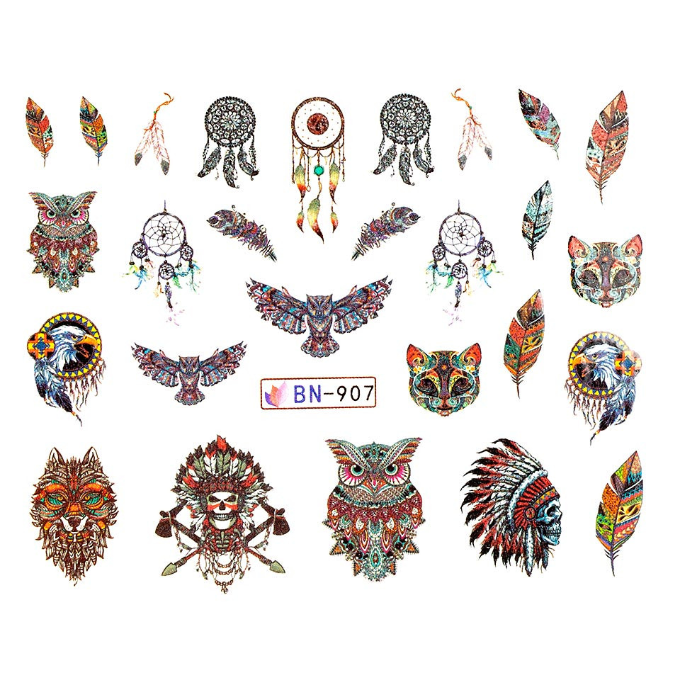 Tatuaj Unghii LUXORISE Dreamcatcher Ticket, BN-907 kitunghii.ro imagine 2022