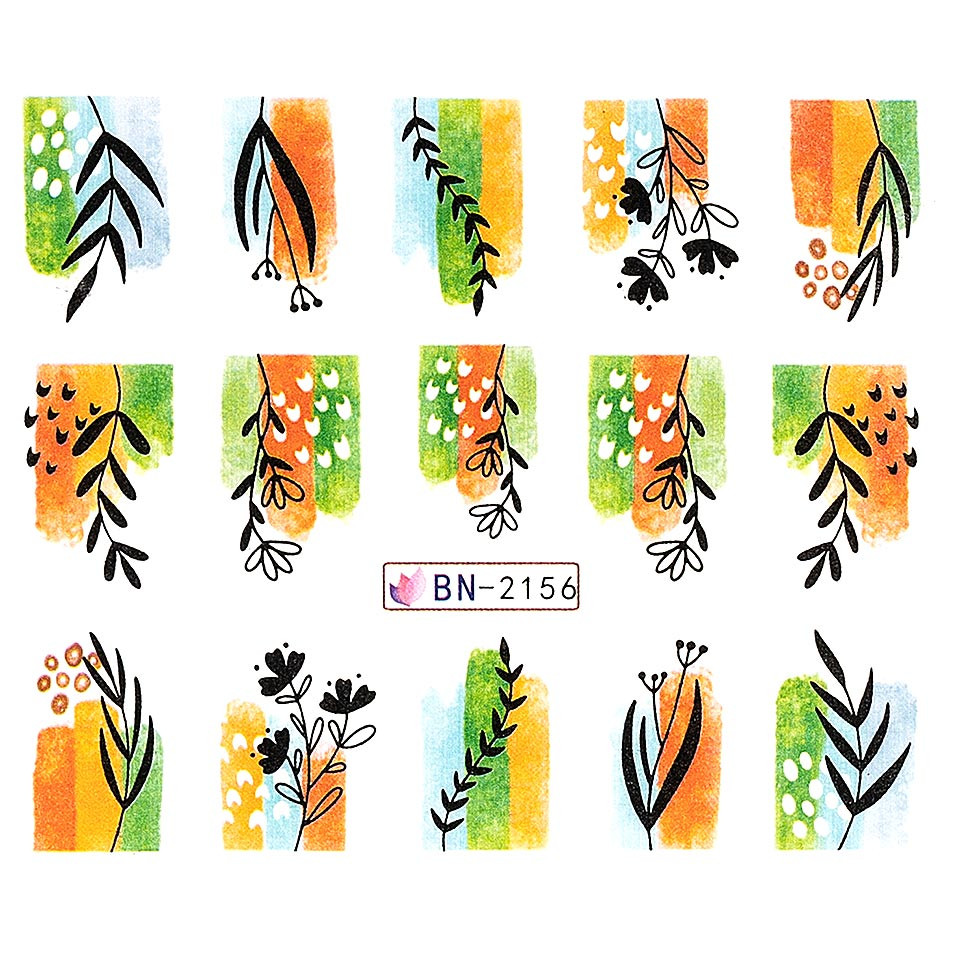 Tatuaj unghii luxorise nature vibes, bn-2156