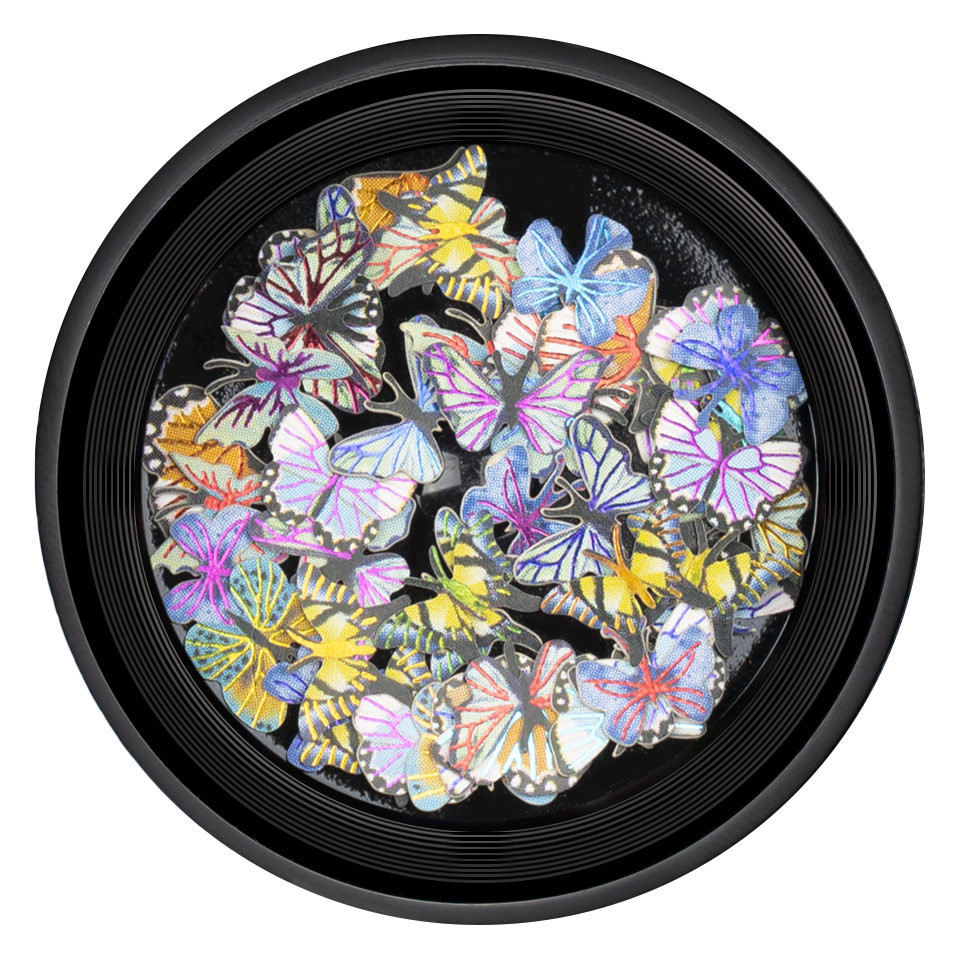 Decoratiuni Unghii Nail Art LUXORISE, Butterfly Touch Art imagine 2022