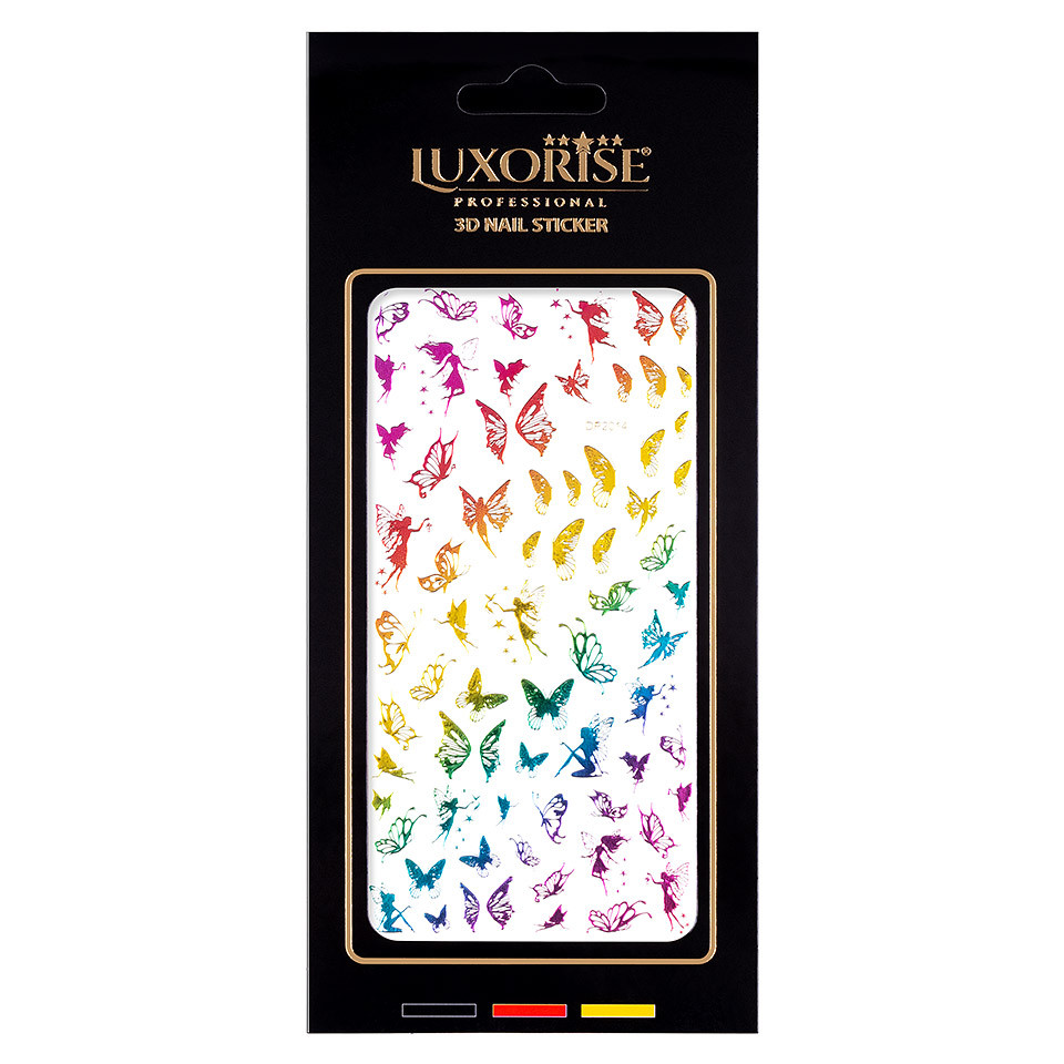 Folie Sticker Unghii Butterfly DP2014 - LUXORISE