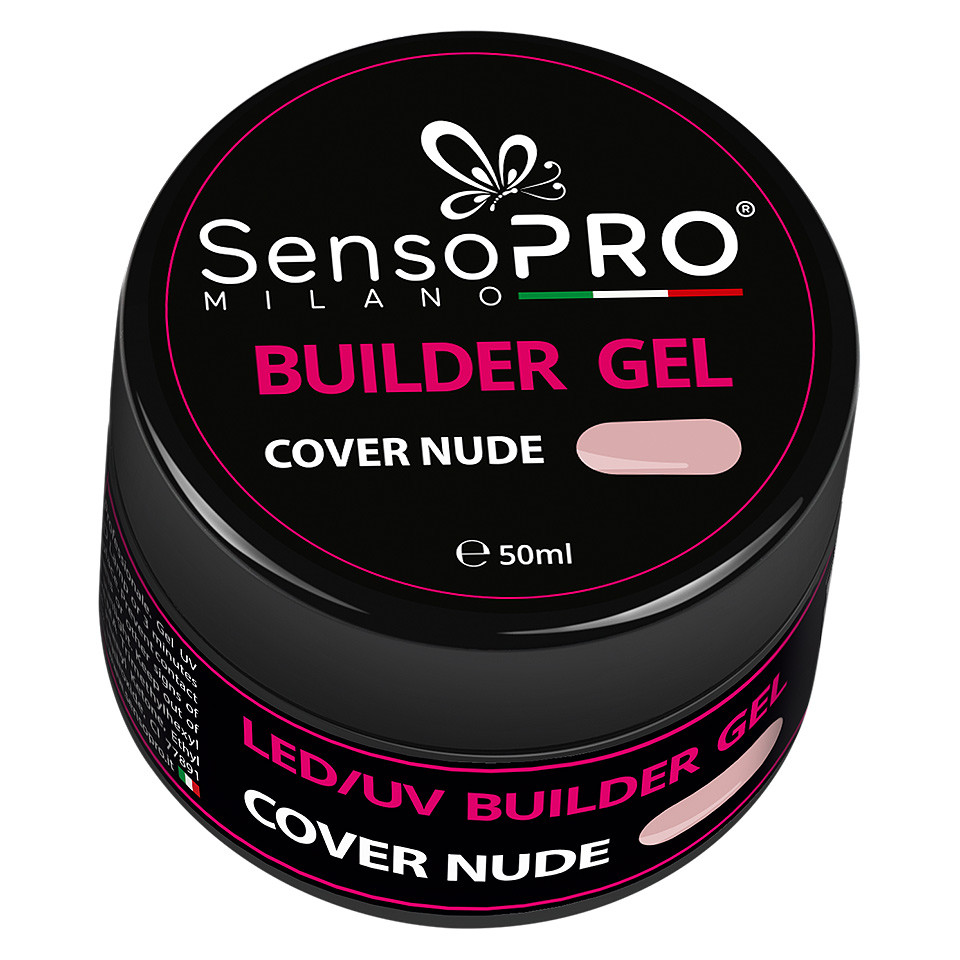 Gel Camuflaj Unghii SensoPRO Milano 50ml - Cover Nude