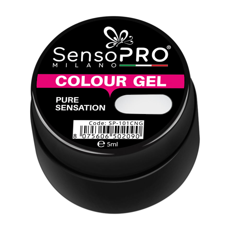 Gel UV Colorat Pure Sensation, SensoPRO Milano