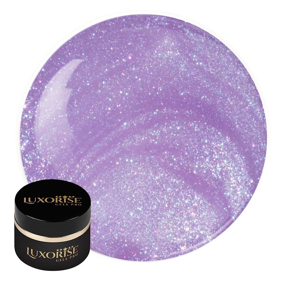 Gel UV Constructie Unghii RevoFlex Aurora Builder Gel LUXORISE 15ml, Lavender Eclipse