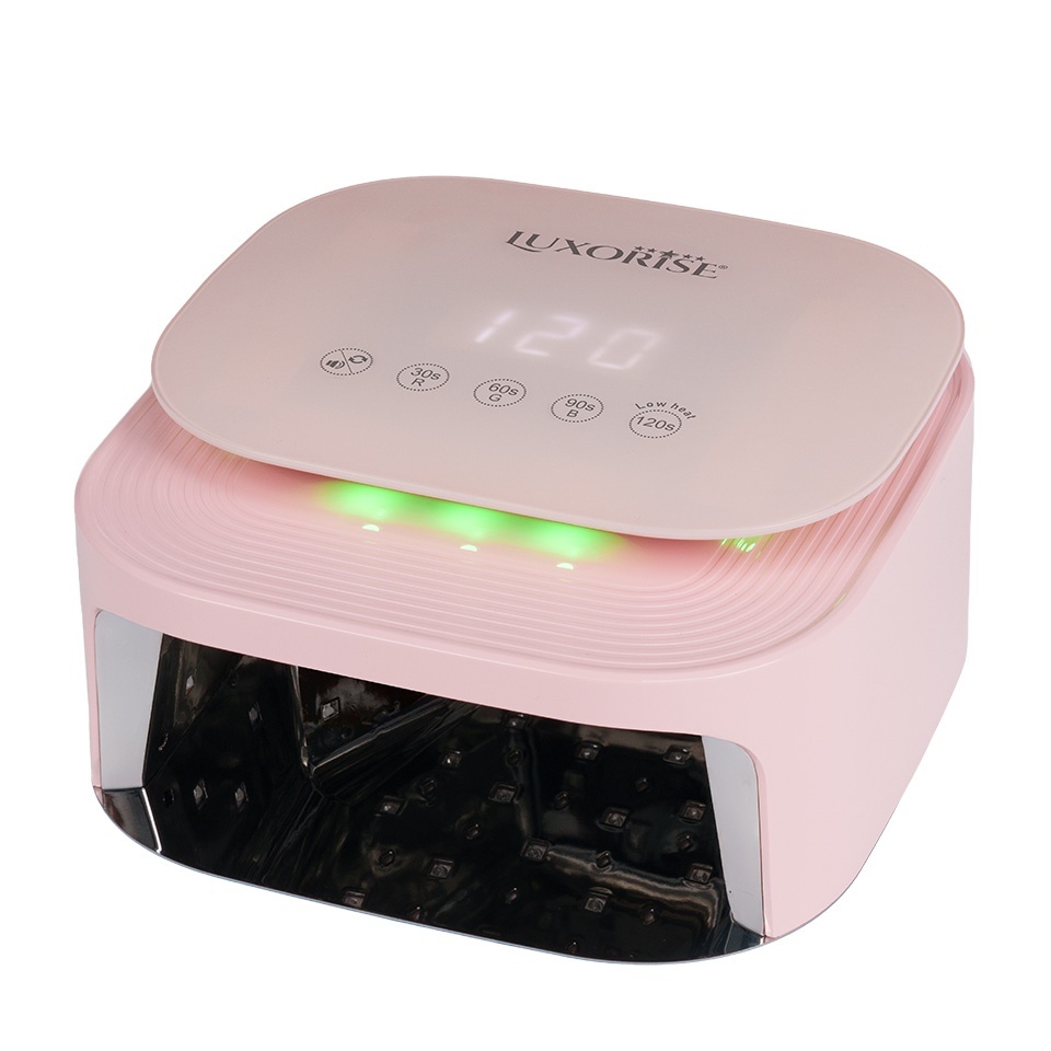 Lampa UV/LED 96W GENESIS PRO TOUCH - LUXORISE, Pink