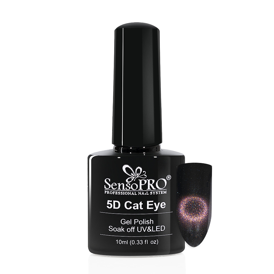 Oja Semipermanenta Cat Eye Gel 5D SensoPRO 10ml, #21 Antilia kitunghii imagine noua