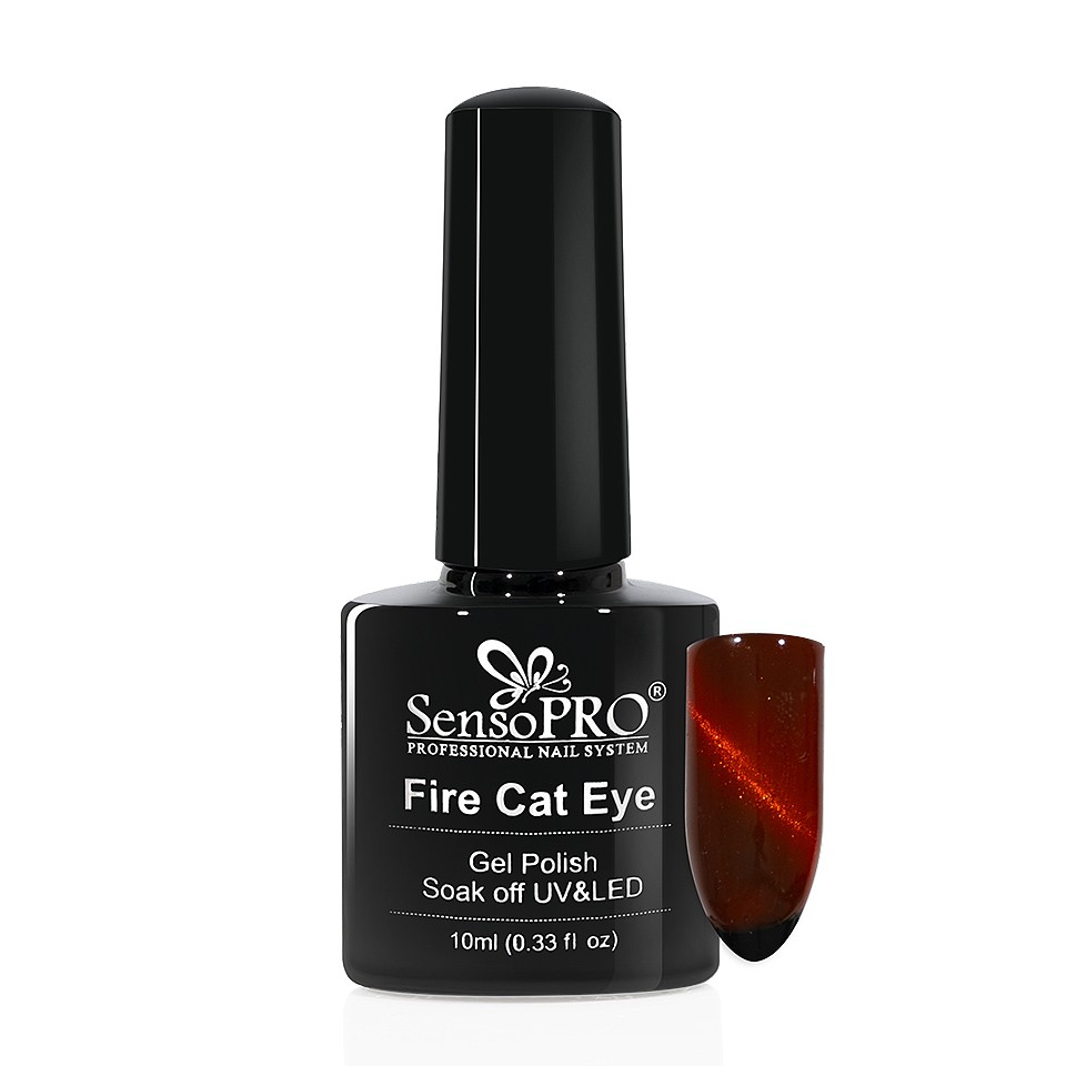 Oja Semipermanenta Fire Cat Eye SensoPRO 10 ml #13 kitunghii.ro imagine