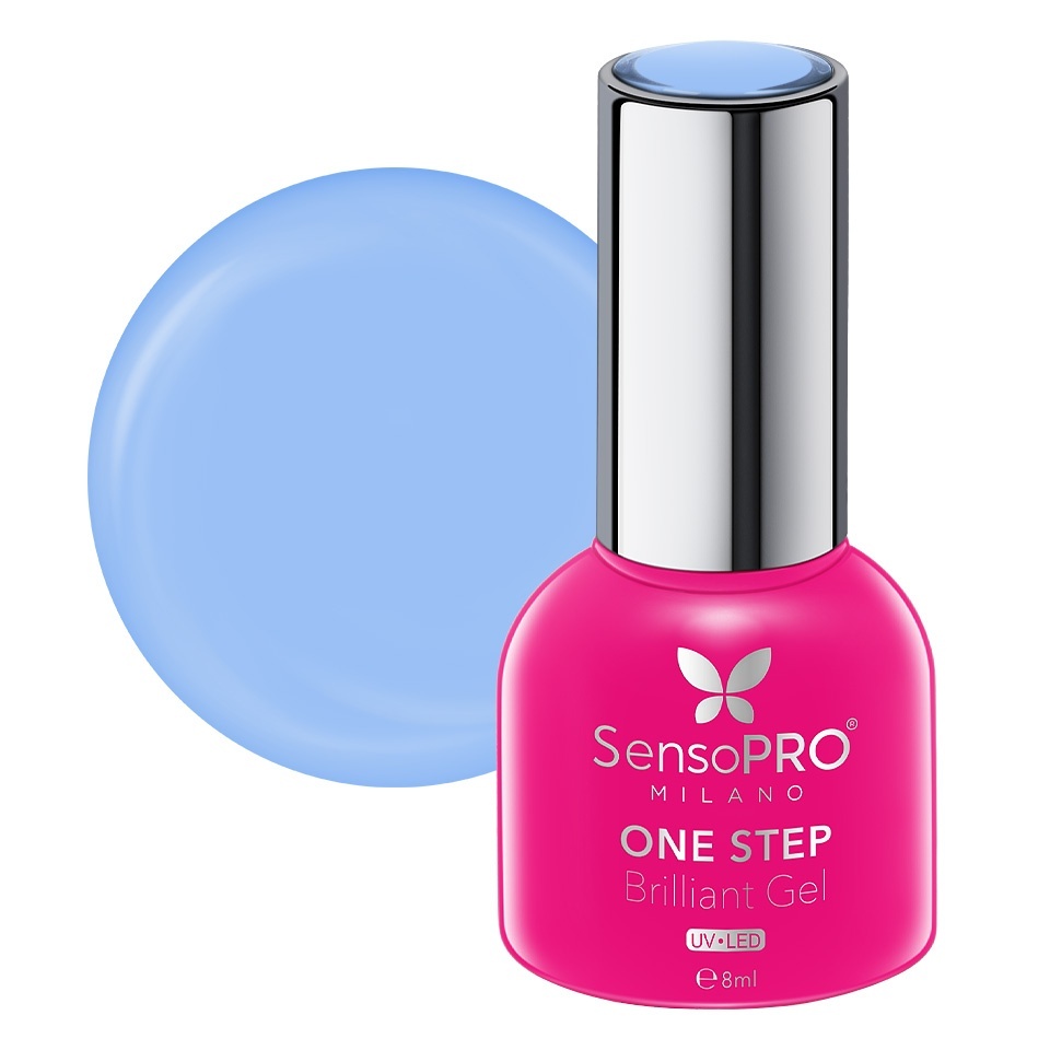 Oja Semipermanenta One Step Brilliant Gel SensoPRO Milano 8ml, Always Confident #57