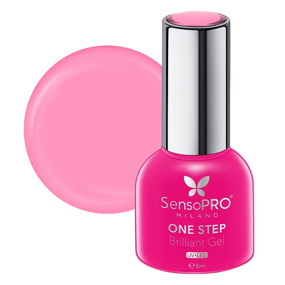 Oja Semipermanenta One Step Brilliant Gel SensoPRO Milano 8ml, Secret Diary #108 – Oja One Step SensoPRO 8ml SensoPRO Milano