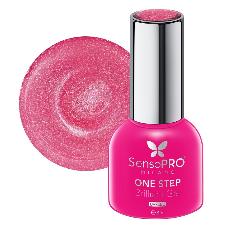 Oja Semipermanenta One Step Brilliant Gel SensoPRO Milano 8ml, Sweet Radiance #98 – Oja One Step SensoPRO 8ml SensoPRO Milano