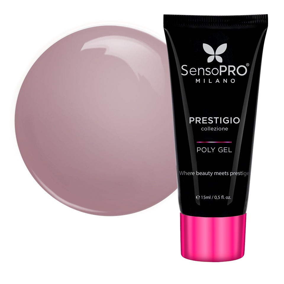 Polygel PRESTIGIO SensoPRO Milano - Spiced Chocolate, 15ml – Polygel - PRESTIGIO SensoPRO Milano Maro