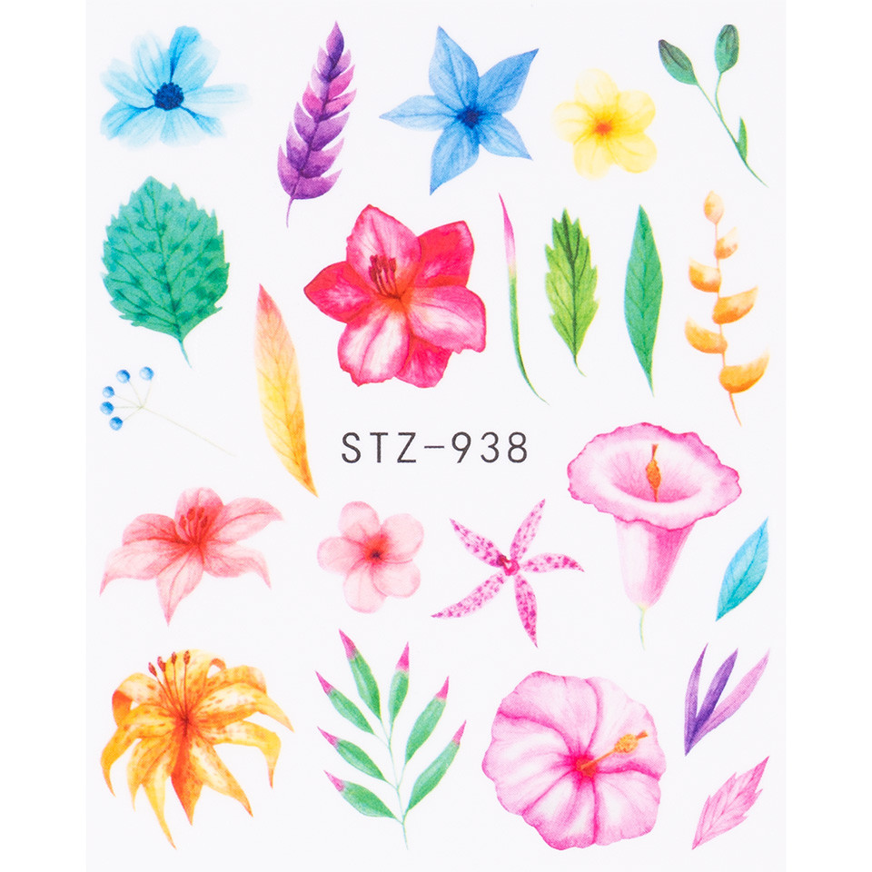 Tatuaj Unghii LUXORISE Flower Paradise, STZ-938 kitunghii.ro imagine pret reduceri