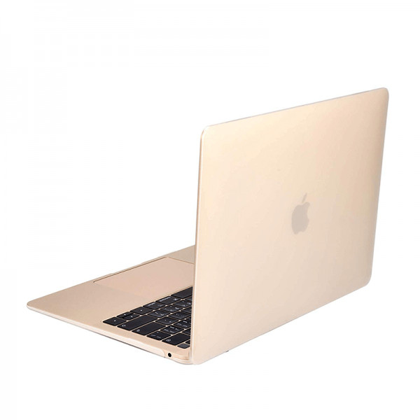 Set protectie 2 in 1 pentru MacBook Air 13.3 inch A1932/A2179/ A2337 cu husa din plastic mat cauciuc