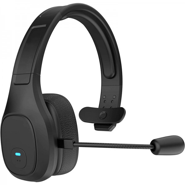 Casca wireless cu microfon TH11, autonomie 32h, Bluetooth 5.0, anulare zgomot fundal, buton mute, al