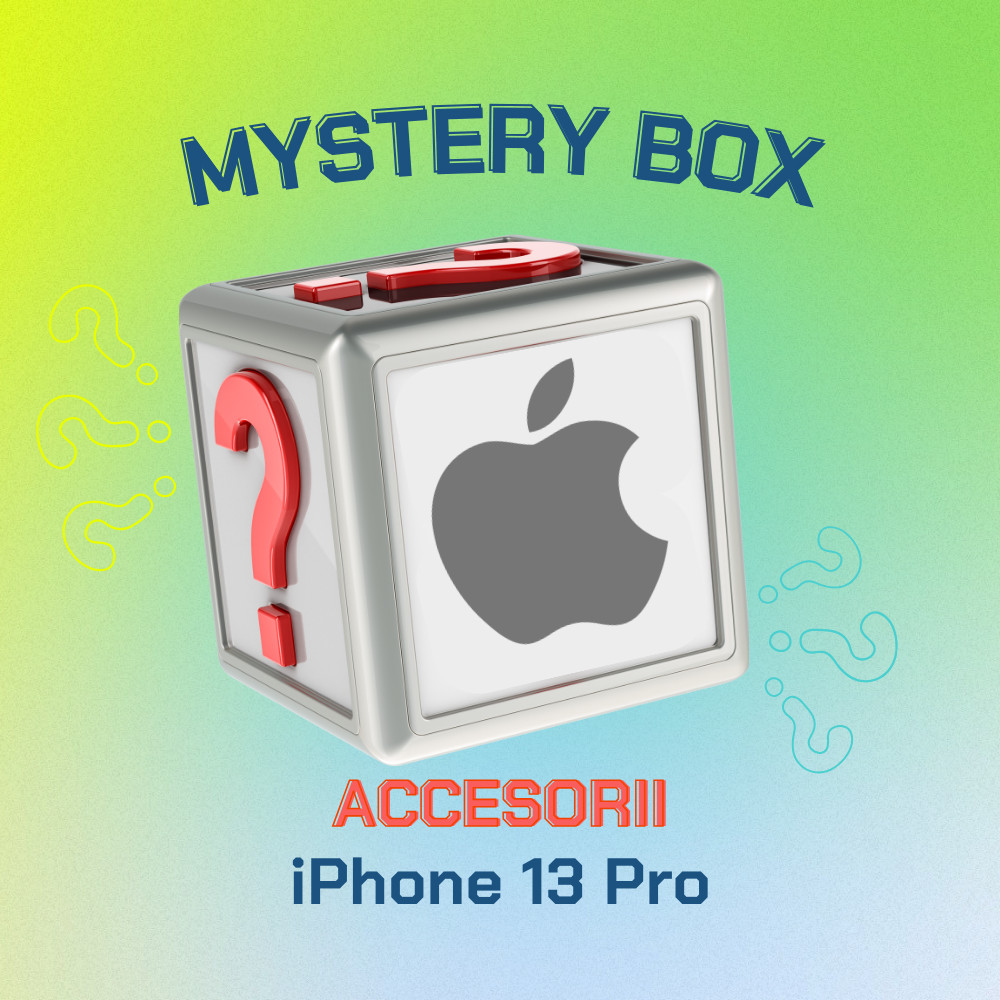 Magline Mystery Box accesorii compatibile cu iPhone 13 Pro, produse surpriza pentru utilizatori Apple