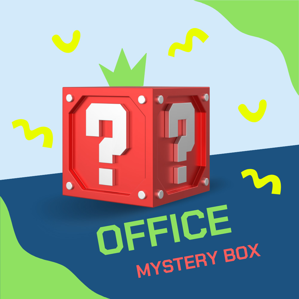 Mystery Box OFFICE, 20 produse surpriza pentru BIROU