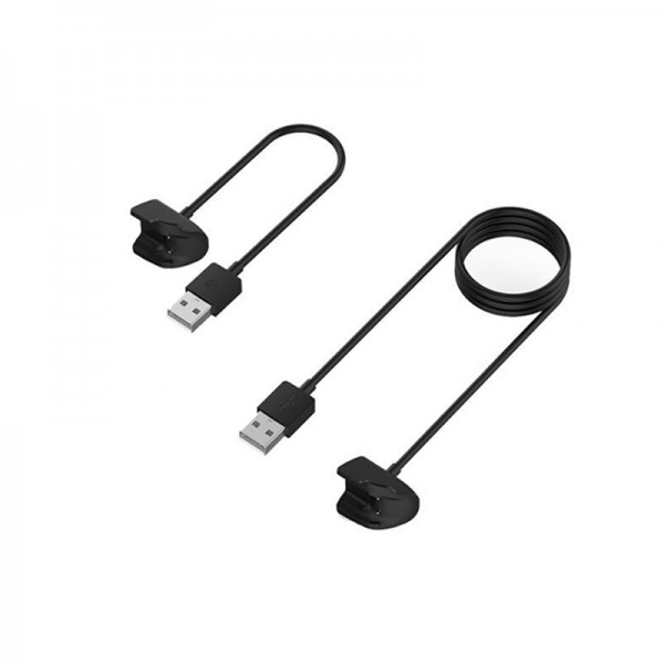 Set 2 cabluri de incarcare, pentru bratara smart Samsung Galaxy Fit 2 SM R-220, 1m / 15cm, negru