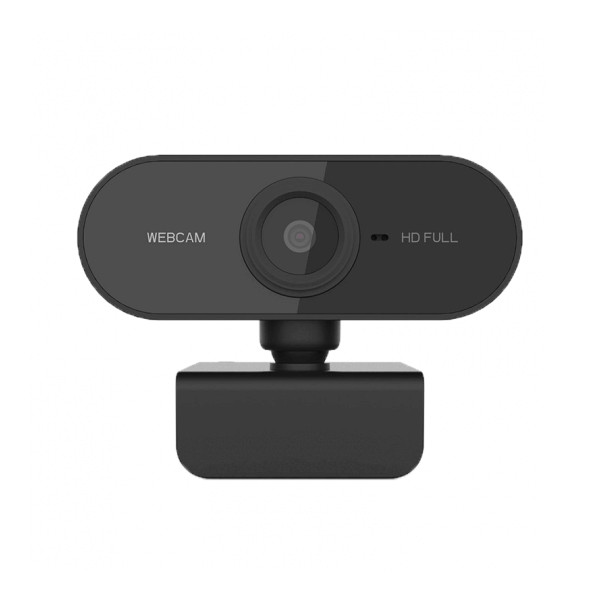 Camera Web Full HD 1080p cu microfon incorporat USB 2.0 Plug and play, pentru PC sau laptop, negru