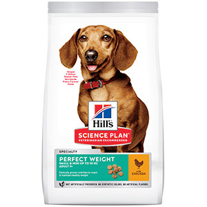 Hills SP Canine Adult Perfect Weight Small and Mini Chicken 1.5 kg shop.perfectpet.ro imagine 2022