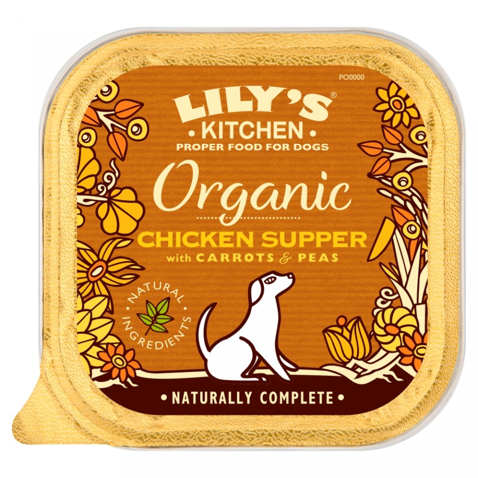 Hrana umeda pentru caini Lily’s Kitchen Organic Chicken Supper 150g Lily's Kitchen imagine 2022
