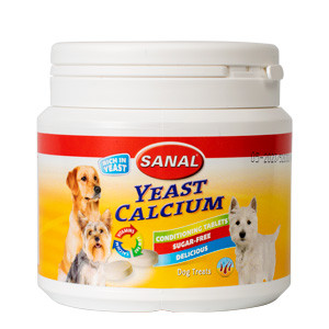 Sanal Dog Yeast Calcium 350 g shop.perfectpet.ro imagine 2022