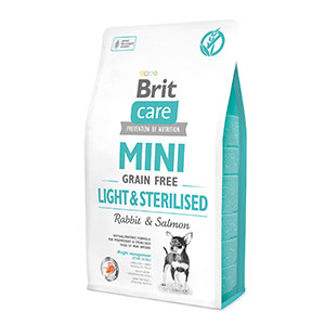 Brit Care Mini Grain Free Light and Sterilised 2 kg