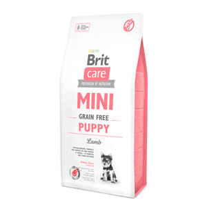 Brit Care Mini Grain Free Puppy Lamb 7 kg Brit Care imagine 2022
