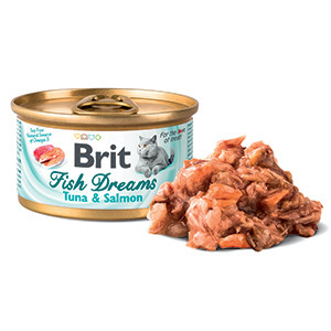 Brit Fish Dreams Tuna and Salmon 80 g Brit imagine 2022
