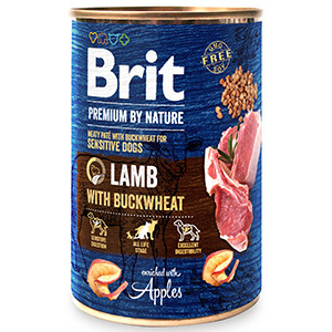 Brit Premium by Nature Lamb with Buckwheat 400 g conserva Brit imagine 2022