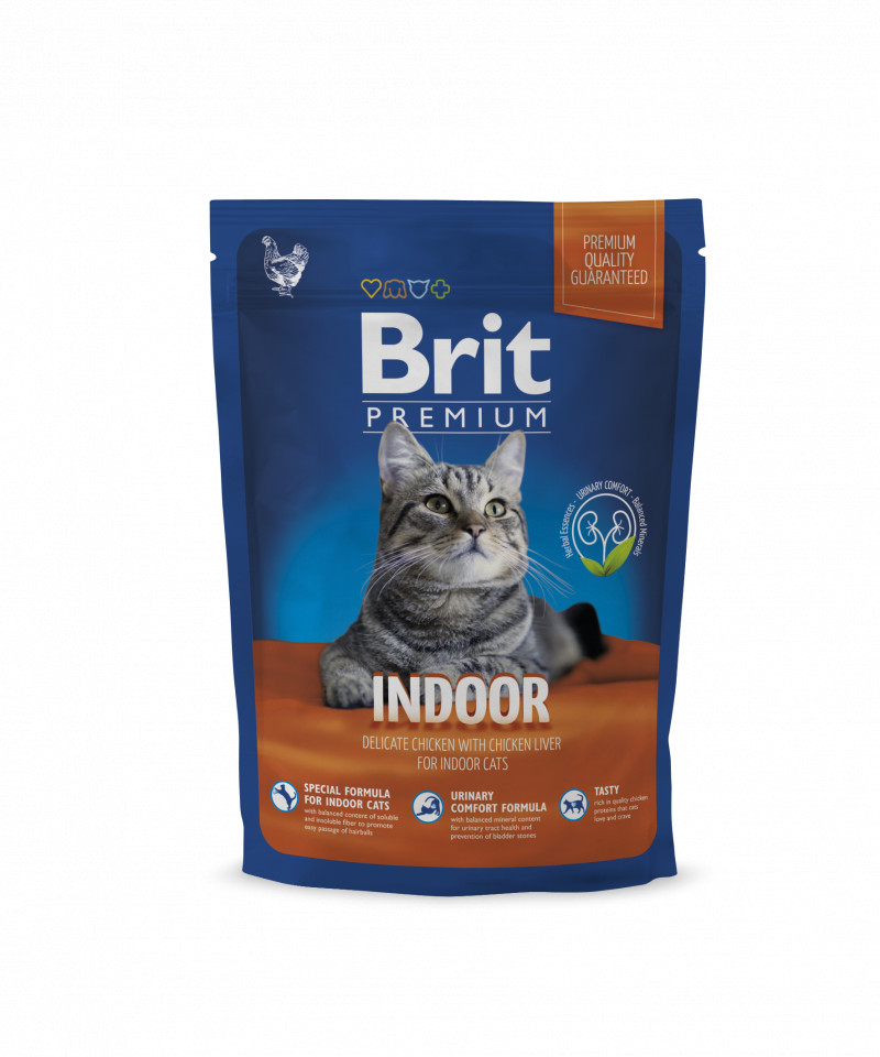 Brit Premium Cat Indoor 1.5 kg Brit imagine 2022