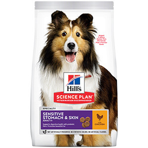 Hills SP Canine Adult Skin and Stomach Chicken 800 g shop.perfectpet.ro imagine 2022
