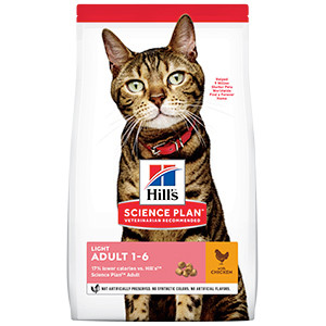 Hills SP Feline Adult Light Chicken 3 kg